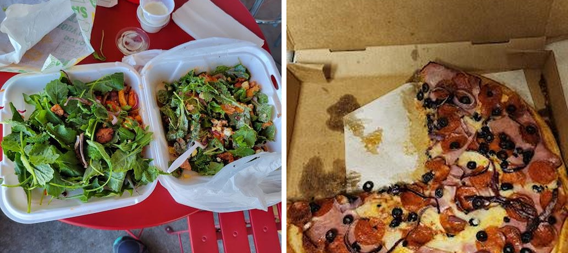 AJ's Pizza Menu